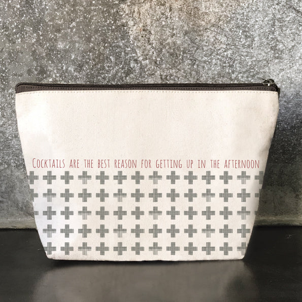Cocktails are the best - cosmetic bag