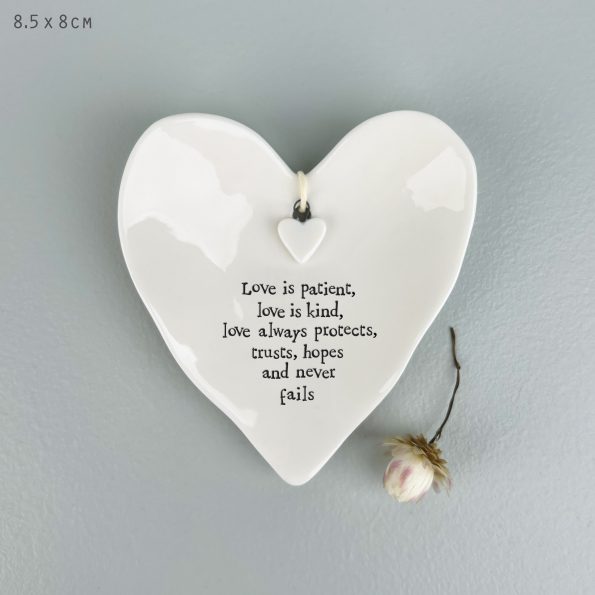 Love is patient - ring dish