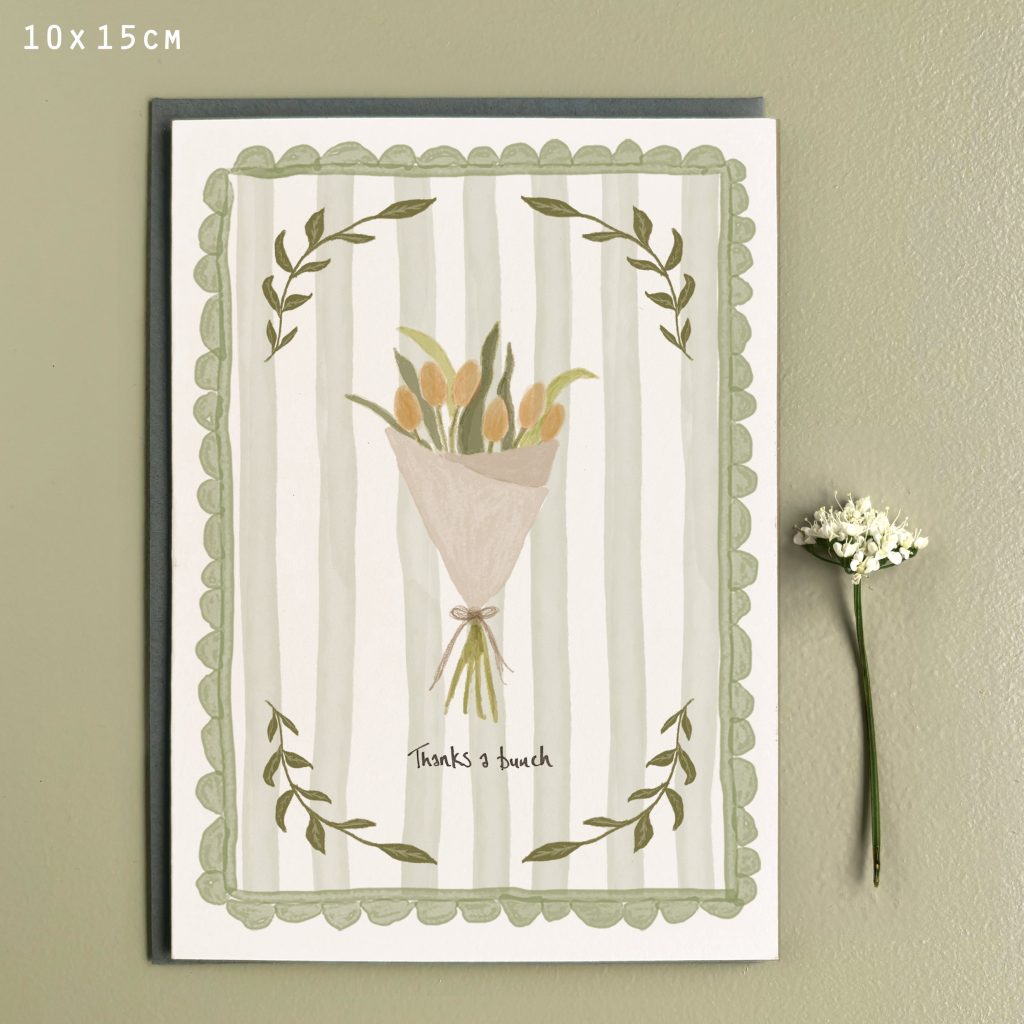 Thanks a bunch - greeting card