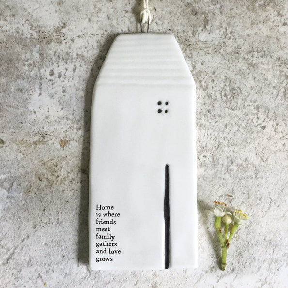 Home friends meet - long porcelain house