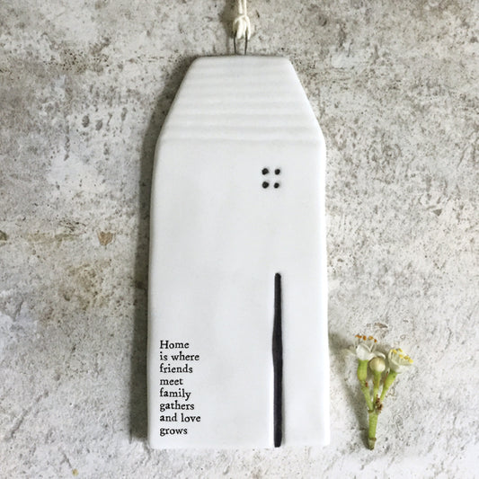 Home friends meet - long porcelain house
