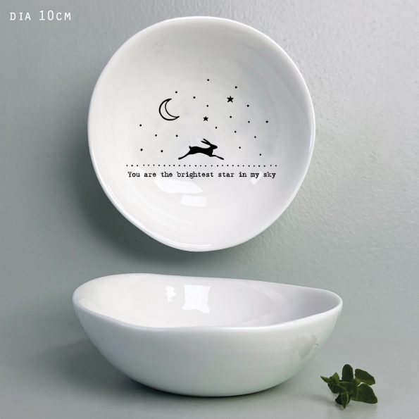 You are the brightest star - med bowl