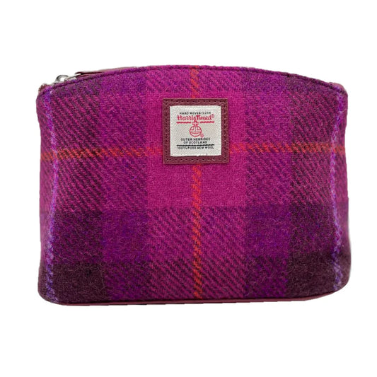 Maccessori Cosmetic Bag Purple Check