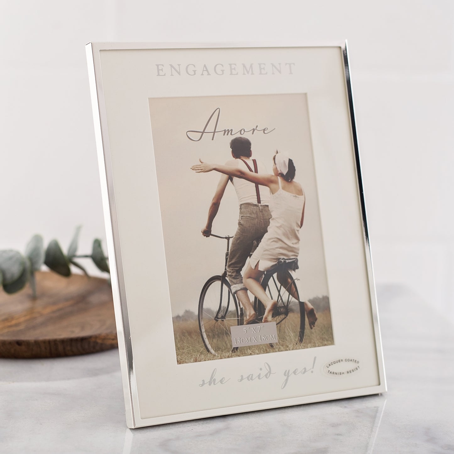 Amore Silver Frame - Engagement