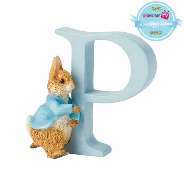 Beatrix Potter Letter P Running Peter Rabbit